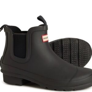 HUNTER Little Kids/Toddler Original Chelsea Rain Boots - Waterproof SZ 8T